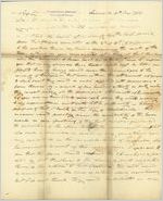 [Letter] 1814 Nov. 20, Savannah, [Georgia to ?] Major Gen[era]l Andrew Jackson