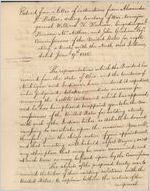 Extract from a letter, 1815 June 9 to Major General William H. Harrison, Brigadier Gen[era]l Duncan McArthur, and John Graham, Esq[ui]r[e], Commmissioners of the United States for negotiating a treaty with the Northwest Indians / Alexander J. Dallas