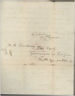 [Letter], 1815 Oct. 13, Headquarters, Augusta, Georgia to Peter Early, Governor of Georgia, Milledgeville / Major Gen[era]l Edmund P. Gaines