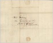 [Letter] 1816 Oct. 28, Camp Crawford, [Decatur County, Georgia to] the Governor of the State of Georgia, Milledgeville / Colo[nel] D. L. Clinch