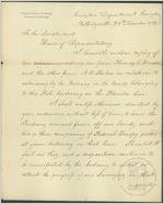 [Letter] 1819 Nov. 26, Milledgeville, Georgia to the Senate and House of Representatives / John Clark