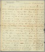 Letter, 1819 Dec. 18, Lampedocia [?] to John Clarke [i.e. Clark], Governor of Georgia, Milledgevile, Geo[rgia] / Thomas E. Hardee