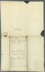 Letter, 1822 Feb. 11, Habersham County, [Georgia] to John Clark, Governor of Georgia, Milledgeville, [Georgia] / James Blair