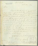 [Letter] 1824 Nov. 27, Fort Hawkins, [Georgia to] G[eorge] M. Troup, [Governor of Georgia], Milledgeville, [Georgia] / Duncan G. Campbell