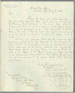 Letter, 1836 July 3, Washin[gton] City to Governor William Schley, Milledgeville, Georgia / Tho[mas] F. Hunt