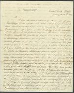 [Letter] 1842 Jan. 20, Camden County, Georgia [to] C[harles] J. McDonald, Governour [sic] of Georgia, Milledgeville, G[eorgi]a / Aaron Jernigan