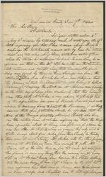 Letter, 1842 Jun. 7, Lowndes County, [Georgia to] Charles J. McDonald, [Governor of Georgia] / Levi J. Knight