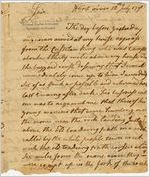 [Letter] 1790 July 12, Flint River, [Georgia to Governor of Georgia, Edward Telfair ?] / Tim[oth]y Barnard