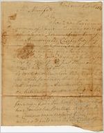 [Letter] 1814 Aug. 5, Flint River, [Georgia to] Mr. Mumford / Tim[oth]y Barnard