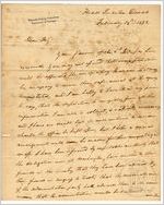 Letter, 1832 Feb. 18, Etowah, Ch[erokee] Na[tion], to Wilson Lumpkin, Governor of Georgia, Milledgeville / John Coffee
