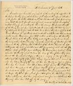Letter, 1836 Jan. 8, Tallahassee, [Florida] to Governor J[oh]n H[enry] Eaton / Gen[era]l R[ichard] K. Call