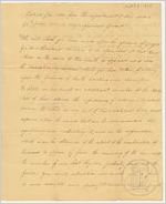Extract of a letter, 1815 Oct. 24, War Department, [Washington, D.C.] to Major General [Edmund P.] Gaines