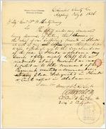 Letter, 1836 Feb. 4, Appling, Columbia County, G[eorgi]a to Maj[o]r Gen[era]l W[illia]m W. Montgomery, Augusta, Geo[rgia] / W. M. Benton