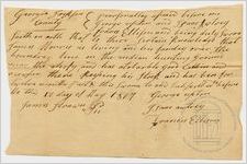 [Affidavit of] George Upton, Isaac Awtrey [and] Francis Ellison, 1817 May 17, Jackson County, Georgia / [sworn to before] James Strawn