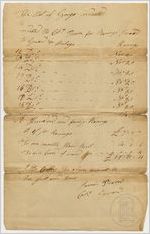 Capt[ain] James Pearre's Acc[ount], G[e]org[i]a / [audited by] John Wereat