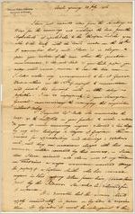 [Letter] 1806 July 29, Creek Agency [to] John Milledge, Governor of Georgia, Louisville, [Georgia] / Colo[nel] Benjamin Hawkins