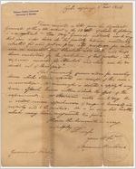 Letter, 1814 Nov. 1, Creek Agency [to] Governor Peter Early, Milledgeville, [Georgia] / Colo[nel] Benjamin Hawkins