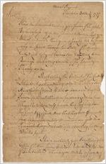 [Letter] 1787 Aug. 30, Mount Pleasant, [State of] Franklin to Geo[rge] Mathews, Gov[ernor of Georgia] / John Sevier, Gov[ernor of Franklin]