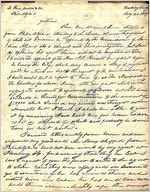 [Letter] 1839 July 24, Washington City, D.C. [to] Price, Newlin, and Co[mpany], Philadelphia, [Pennsylvania] / W[illiam] H[olland] T[homas]  of an image