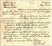 [Letter] 1839 Aug. 2, Washington City, D.C. [to] J[ohnson] K. Rogers, Shannondale [Springs?], Charlestown, [Virginia?] / W[illiam] H[olland] T[homas]