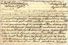 [Letter] 1839 Aug. 15, Washington City [to] Rev. Jno. [i.e., John] F. Schermerhorn, Utica, N[ew] Y[ork] / W[illiam] H[olland] T[homas]