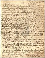 [Letter] 1839 Dec. 17, Washington City, [D.C. to] Jno. [i.e., John] F. Gillaspie, Nashville, [Tennessee] / W[illiam] H[olland] T[homas]  of an image