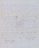 [Power of attorney granted to] William H. Thomas [by] Mason Barkley, 1851 Mar. 22, North Carolina / [signed by] Mason Barkley