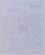 Letter, 1851 Apr. 28, Washington City [to] Thomas Corwin, Sec[retary] of the Treasury / W[illia]m H. Thomas