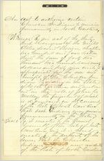 An act to authorize certain Cherokee Indians to remain permanently in North Carolina