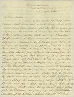 Letter, Camp Advance, near Chicahominy to Julia [Ann DuBose Toombs], 1862 June 22