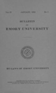 By-Laws of Emory University