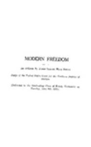 Modern Freedom 1925