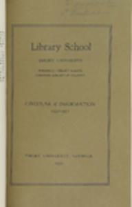 Library school 1930