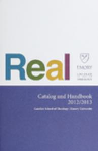 Candler School of Theology Catalog and Handbook 2012-2013