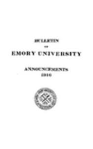 Announcements 1916