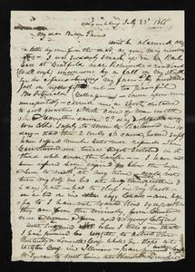 Letter from John Early (Lynchburg, Virginia) to Robert Paine - July 23, 1866