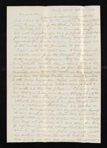 Letter from John Early to Robert Paine - August 21, 1854