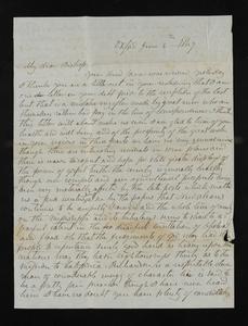 Letter from James O. Andrews (Oxford, Georgia) to Robert Paine - June 1, 1849