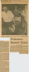 "Protesters Routed Twice," Atlanta Constitution, 30 August 1969
