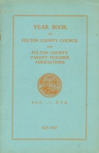 Year Book of Fulton County Council and Fulton County Parent-Teacher Associations, 1925-1927