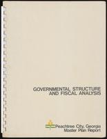 Governmental structure and fiscal analysis