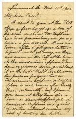 Correspondence, 1900-1927