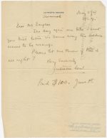 Juliette Gordon Low, Financial Correspondence, 1924