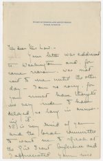 Juliette Gordon Low, Girl Scouts, Correspondence, 1921-1922