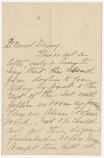 Correspondence. Nelly K. Gordon to Juliette G. Low, 1888-1900