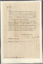 Meeting notice to the Earl of Egmont