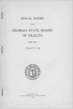 Spanish Influenza Epidemic in Georgia