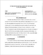 Bibb-Monroe County Line Dispute, 2011