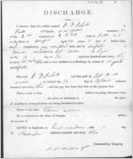 Roberts, B. T., Pvt., Discharge