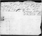 Reeves, J. M., Recommendation for Discharge